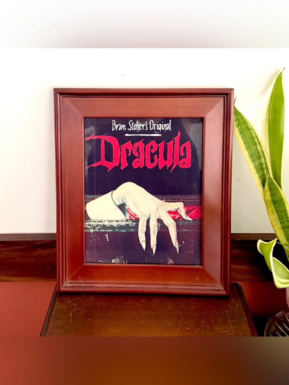 Bram Stoker’s Dracula Vintage Style Movie Poster Canvas Art Print Wood Framed